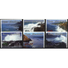 NOVA ZELÂNDIA, 2002, PAISAGENS, YV#1925-30, MNH